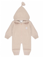 Комбинезон "Бренд" с капюшоном, Бежевый