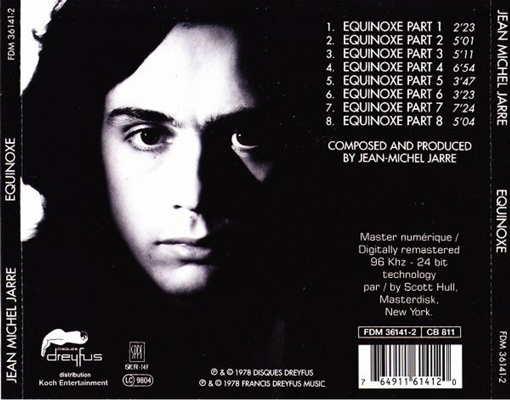 Jean-Michel Jarre / Equinoxe (CD)