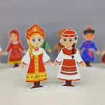 Малые стойки "Нанайский костюм"