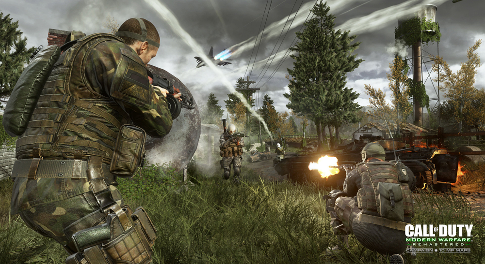 Call of duty Modern Warfare Remastered 2016 ENG [PS4] Б/У