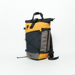 Рюкзак Rolltop Grubo 500 M темно-синий/серый стальной/янтарный