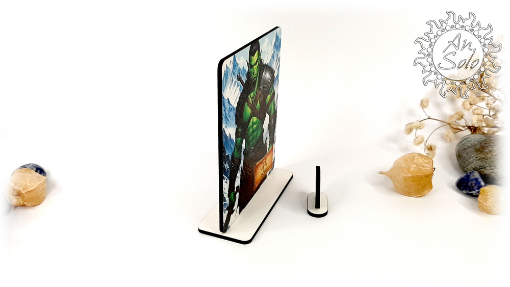 Мужской аватар Орк Воин для настольных игр, ДНД