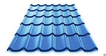 ПОД ЗАКАЗ Металлочерепица, пр-во Россия RAL 5005