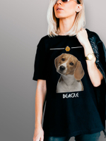 Футболка собака породы бигль