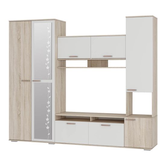 Гостиная ЛУКАС дуб сонома/белый (2300*1940*440) /5/