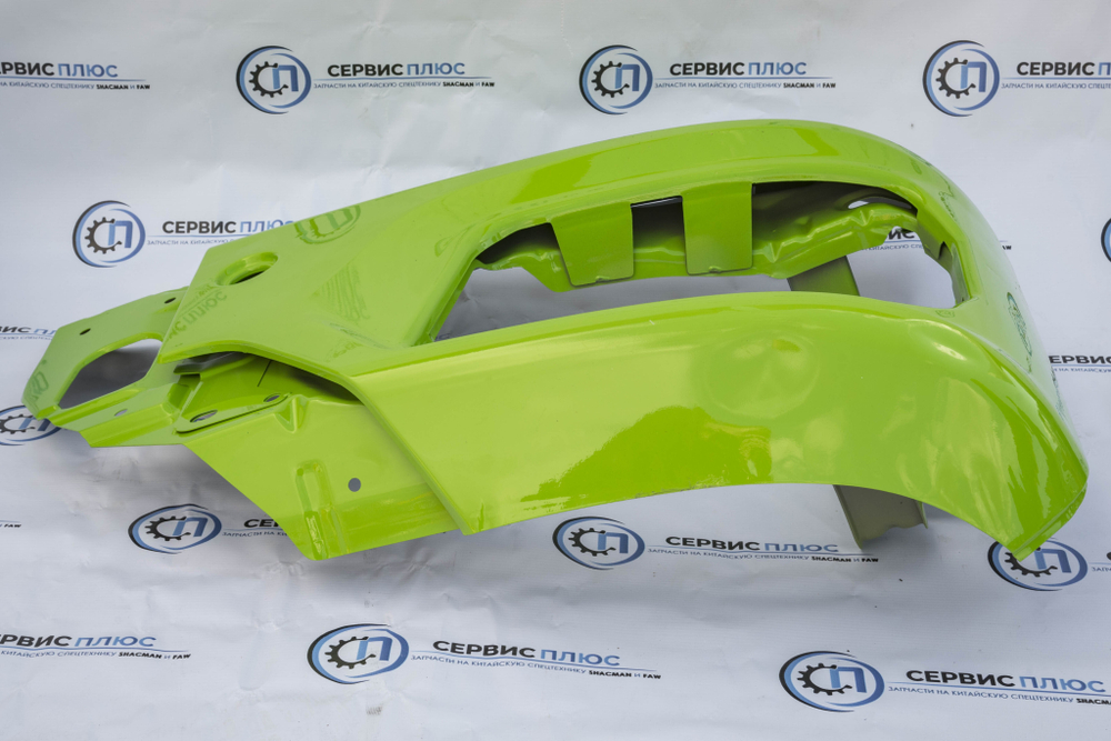Бампер левое часть X5000 зеленого цвета (рестайлинг)