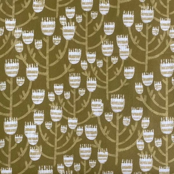 ПОЛНОЧНЫЕ ЦВЕТЫ #3, отрез 55*65 см 100% хлопок Handmade Fabrics 1
