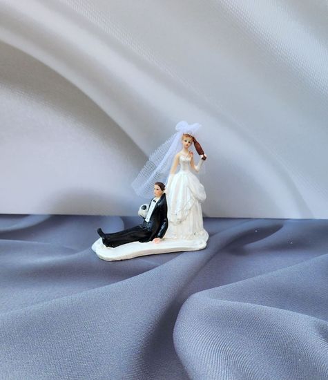 Свадебные фигурки "Жених и невеста" на торт