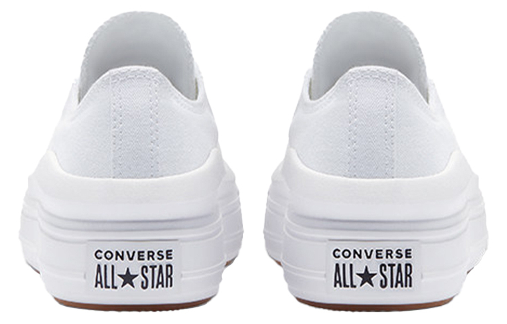 Converse All Star Move Chuck Taylor classic all-match casual non-slip wear-resistant low-top canvas shoes women's white