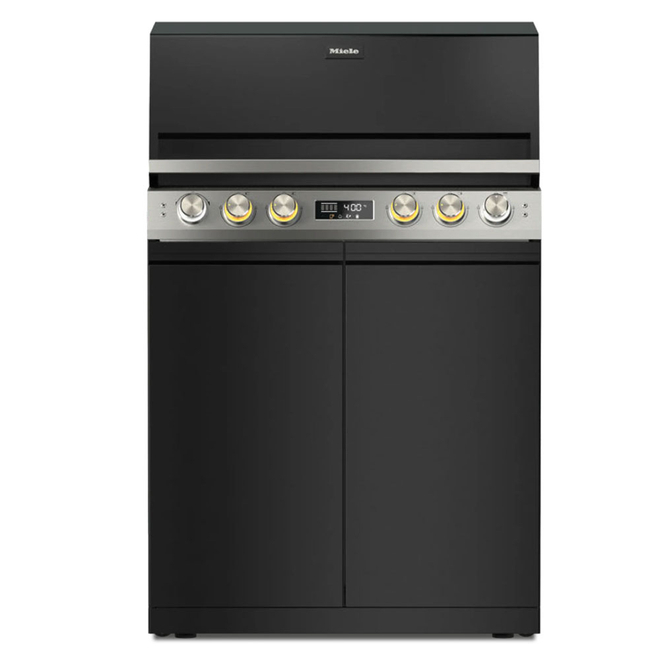 Уличный газовый гриль Miele Dreams – Fire Pro L 4P с ящиками сталь