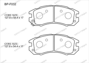 BP-F032 Impreza, Legacy (перед)
