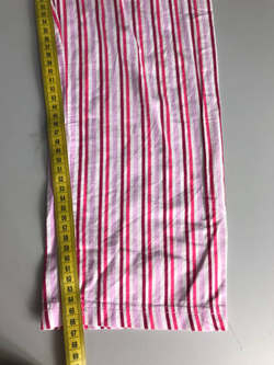 Брюки в яркую полоску, визуально на 11/12 лет