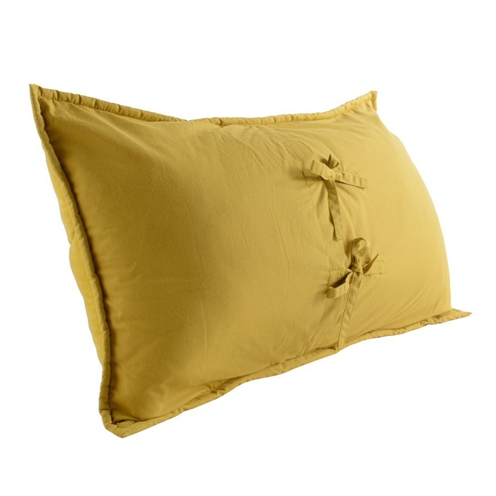Чехол на подушку бархатный Хвойное утро Цвет горчичный russian north, 30х50 см