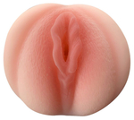 Мастурбатор-вагина с вибрацией в колбе Molly (Цвет: телесный)