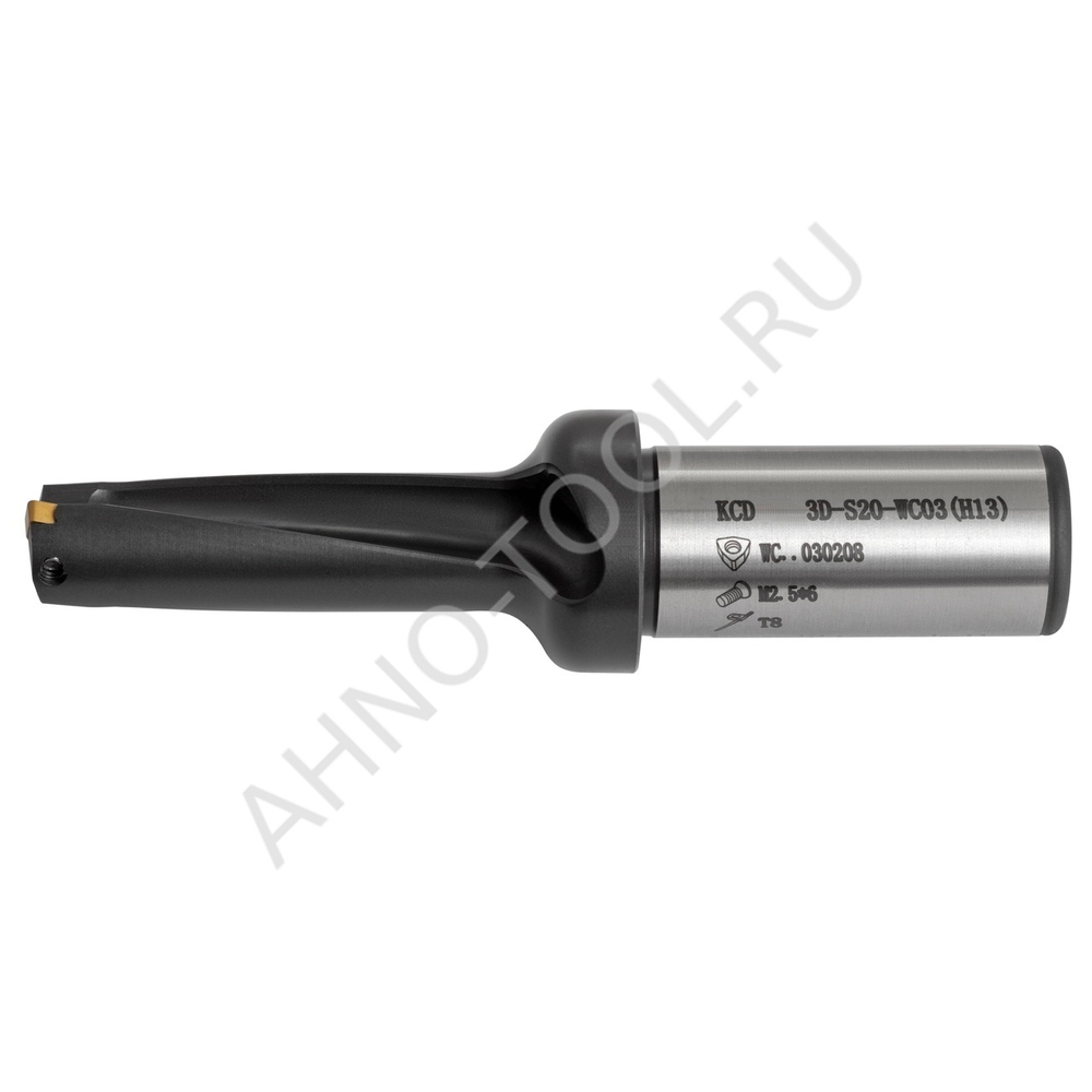 Сверло корпусное KCD150-3D-S20-WC03(H13) "ACCKee"