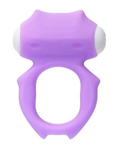 Фиолетовое виброкольцо на пенис Zort