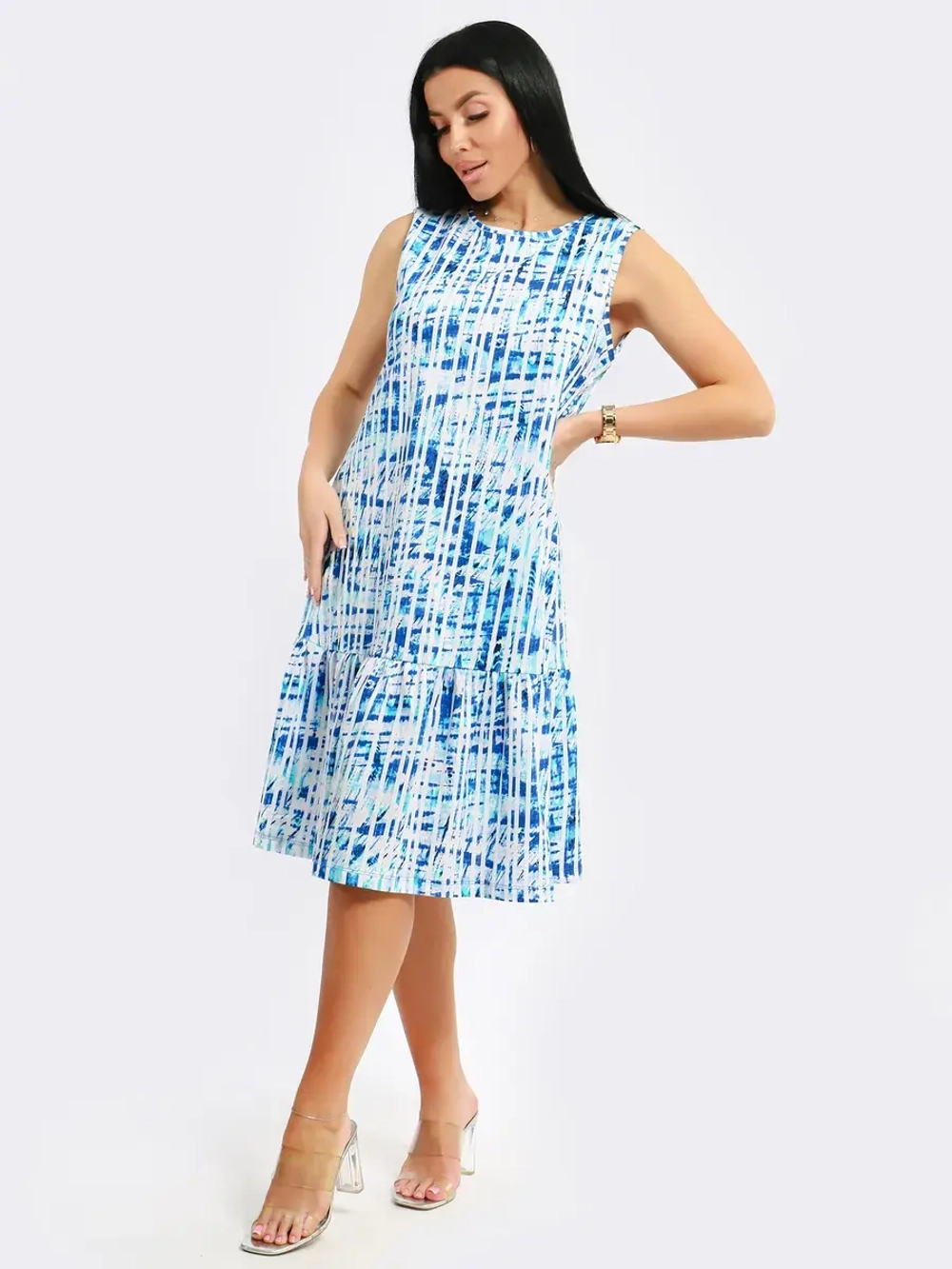 Платье свободное летнее