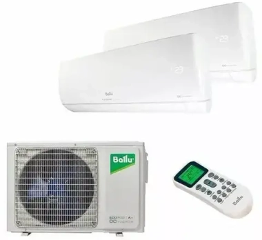 Мульти сплит-система Ballu на 2 комнаты (27+27 кв.м.) BSUI-FM