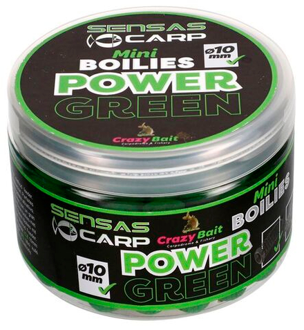 Мини бойлы Sensas CRAZY Power Green 10мм 0.08кг