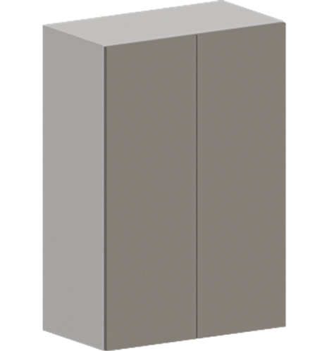 Кухня Модуль ШВВ 609 Графит / Теплый серый
