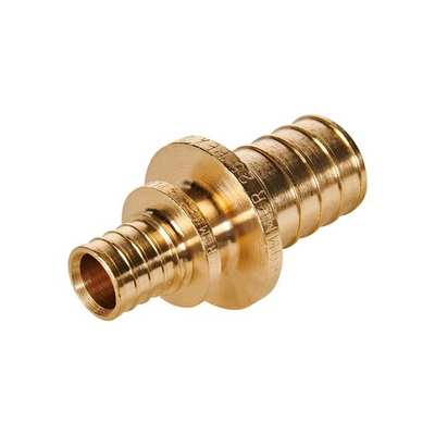 Муфта переходная ROMMER - 25x16 (для труб из сшитого полиэтилена, латунь)