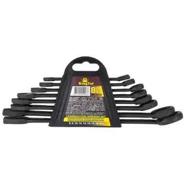 Набор ключей комбинированных 6пр. KINGTUL KT-5086 Black