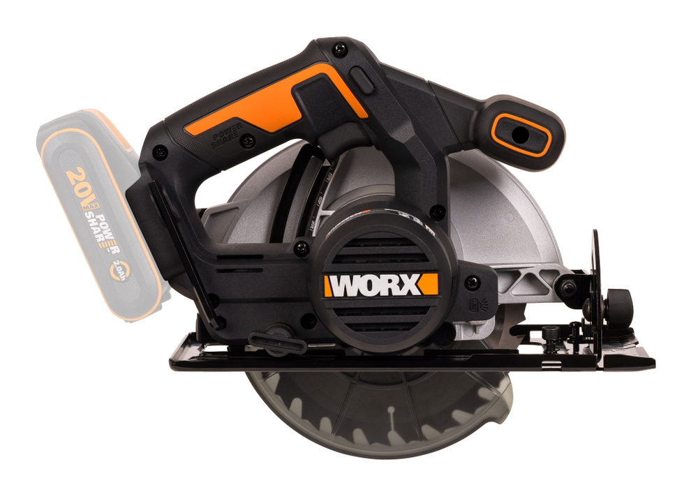 Дисковая пила аккумуляторная WORX WX526