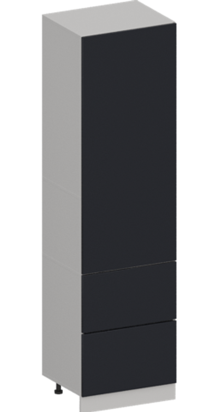 Кухня Модуль ШП2Я 600М Графит / Индиго