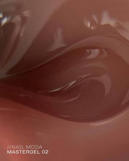 Nail Moda Mastergel 02 - Гель суфле моделирующий телесный, 15гр