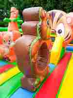 Коммерческий надувной батут «Зоомир 3», 11*7*5 м.