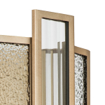 712622 Бра AGAVE 2х40W E14 ШАМПАНЬ/ПРОЗРАЧНЫЙ