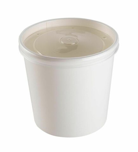 Стакан для порционных десертов с крышкой 400мл