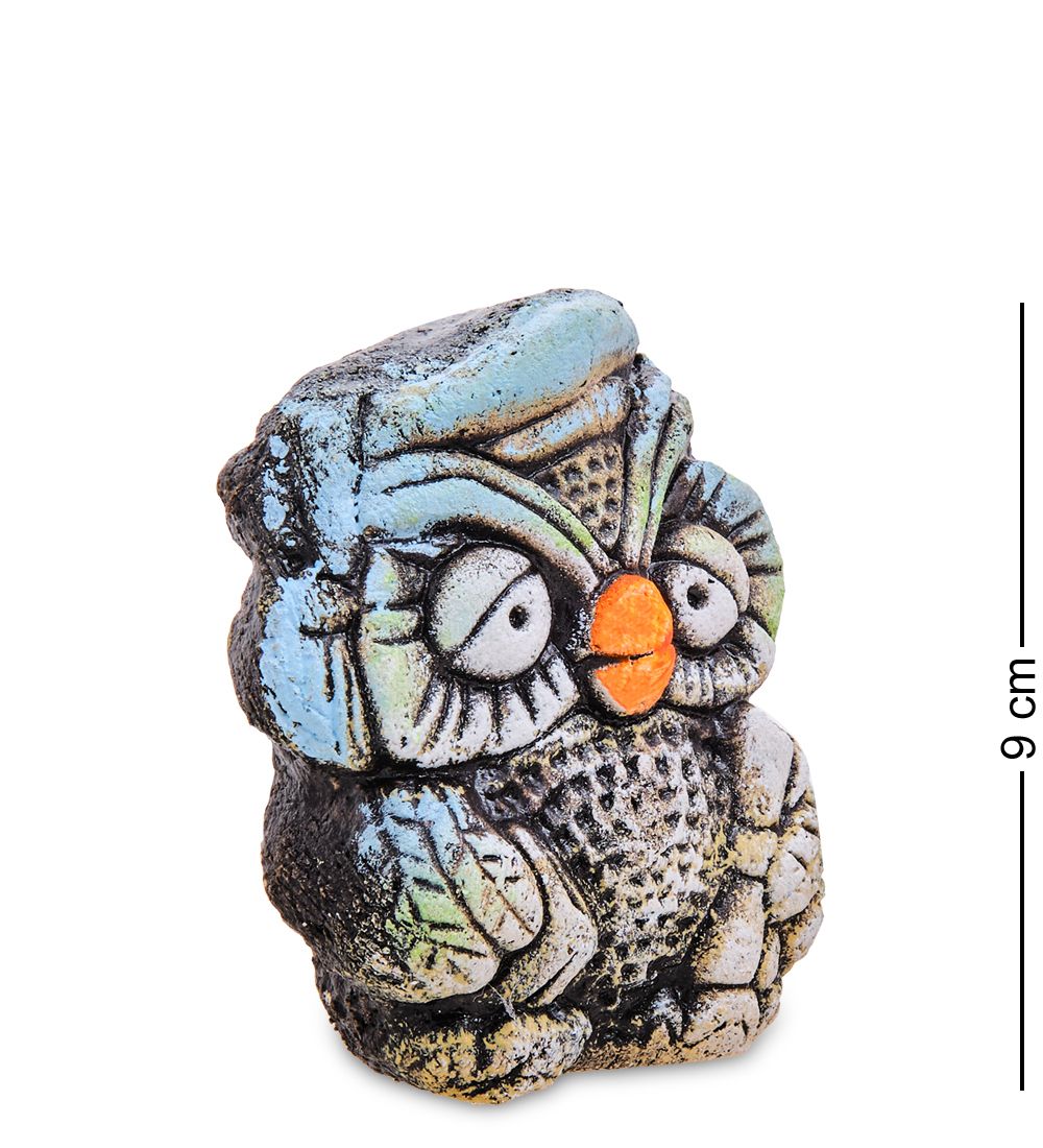 KK-367 Фигурка «Сова ученая» шамот