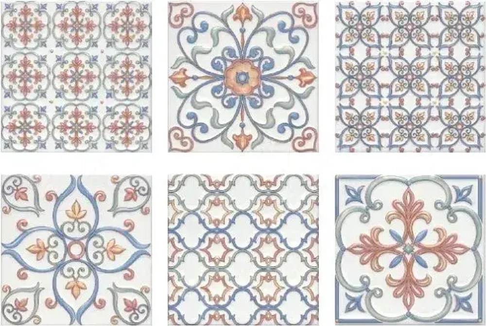 Плитка настенная Kerama Marazzi Суррей глянцевый 20x20см, 22 шт. (0,88 м2)