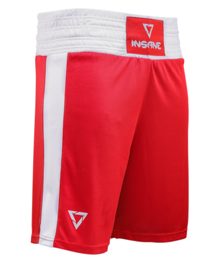 Шорты боксерские BASE, полиэстер, красный