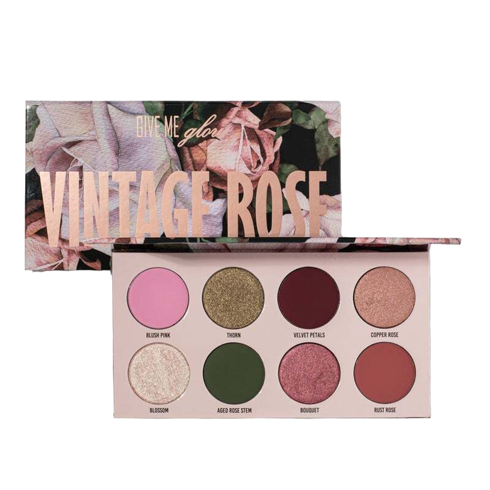 Give Me Glow Cosmetics Vintage Rose palette