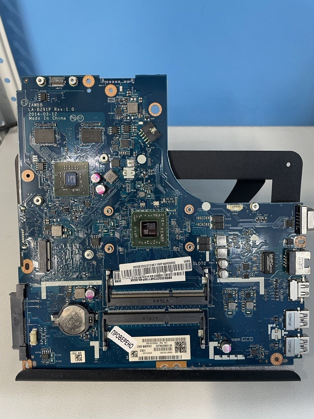 Материнская плата для ноутбука Lenovo ideapad B50-45 LA-B291P ZAWBA/BB W8S AMD A6-6310 1000 2G NFP (5B20G37246), оригинал