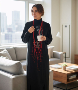 Платье трикотажное