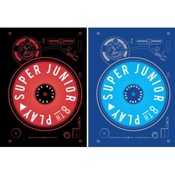 Альбом Super Junior - Play 8th Album 2 Version SET