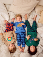 Пижама для мальчика Next K98-565, 3 шт., Синий, Зеленый, Бежевый