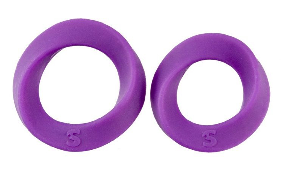 Набор фиолетовых эрекционных колец Endless Cocking Set (Цвет: фиолетовый)