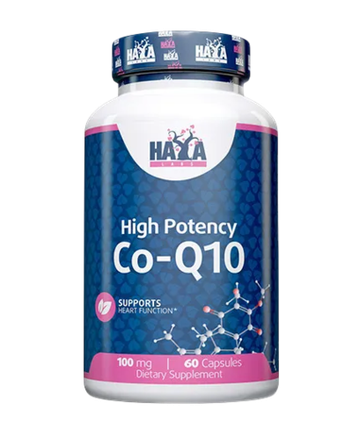 Haya Labs High Potency Co-Q10 100 mg 60 caps , Коэнзим Q-10