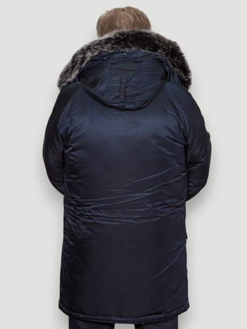 Куртка мужская зимняя Apolloget Expedition (т.синий - R.Blue/Gun Metal)