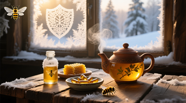 Королевская поддержка: как продукты пчеловодства помогут сохранить здоровье в зимний период