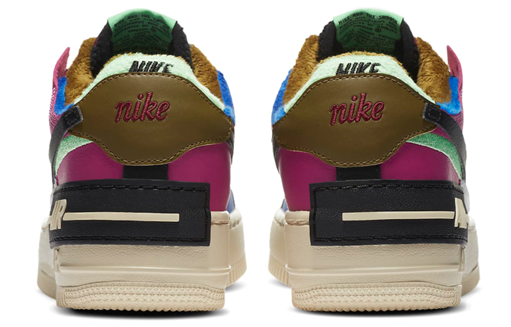 Кроссовки Nike Air Force 1 Shadow Se "Fossil" (Женская размерная сетка)
