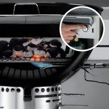 Угольный гриль Weber Performer Deluxe GBS, 57 см, чёрный