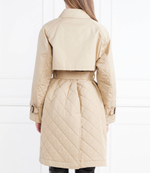 Пальто BEIGE - Quilted coat Weekend MaxMara - бежевый(549101376)