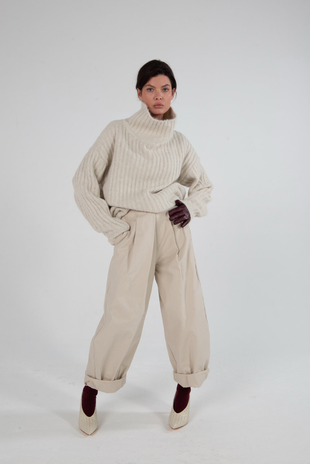 Свитер с воротом MARLY