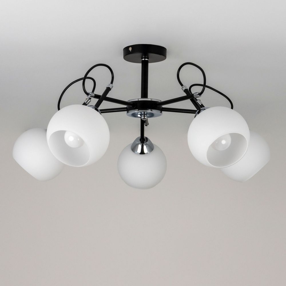 Citilux Стивен CL141251 Люстра потолочная Чёрная