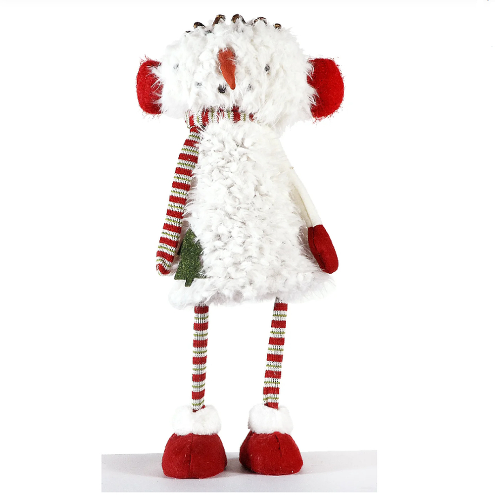 Снеговик в шарфе 51 см